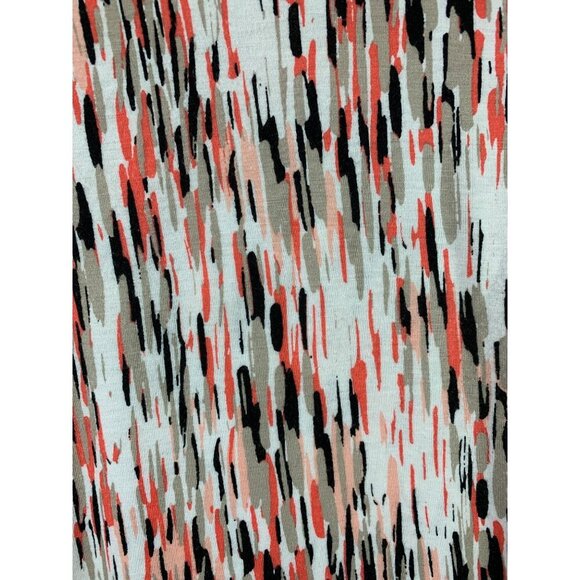 Apt. 9 Womens Short Sleeve Abstract Print Top S - Picture 3 of 4